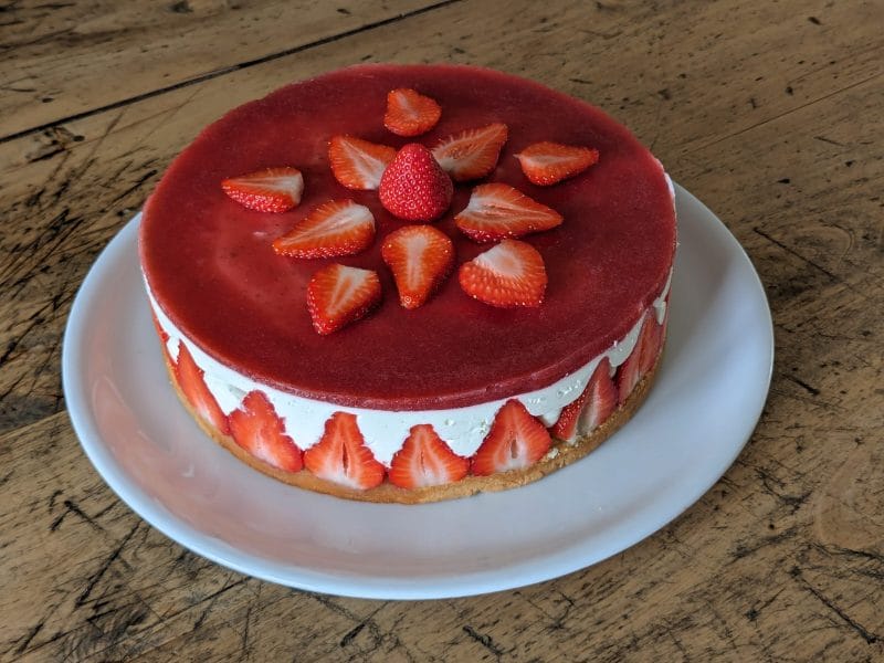 Cliquez pour zoomer ! Fraisier roulé Thermomix par BobbieRookmoot