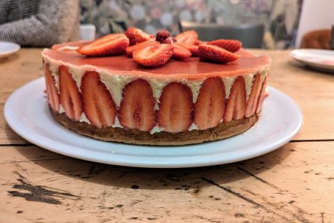 Cliquez pour zoomer ! Fraisier Thermomix par BobbieRookmoot