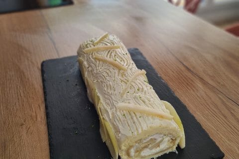 Cliquez pour zoomer ! Fraisier roulé Thermomix par kessk