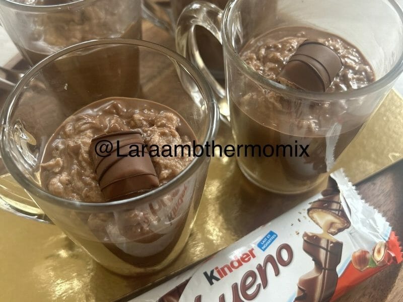 Cliquez pour zoomer ! Crème au Kinder Bueno Thermomix par laara