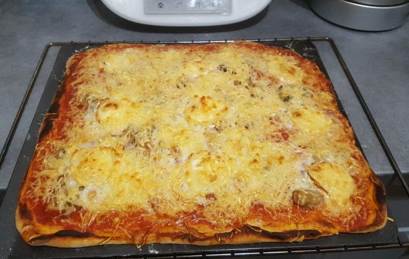 Cliquez pour zoomer ! Pâte à pizza Thermomix par Juju4740