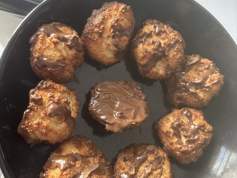 Cliquez pour zoomer ! Rocher coco – Congolais Thermomix par nathalie_1159