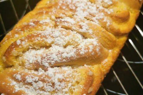 Cliquez pour zoomer ! Brioche à la crème d’amande Thermomix par Audrey-Lise