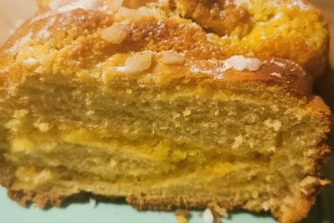 Cliquez pour zoomer ! Brioche à la crème d’amande Thermomix par Audrey-Lise