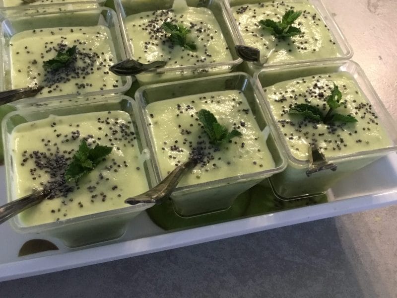 Cliquez pour zoomer ! Soupe froide concombre et menthe Thermomix par 66c8