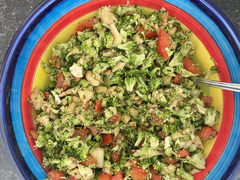 Cliquez pour zoomer ! Salade de brocolis Thermomix par chouch3110