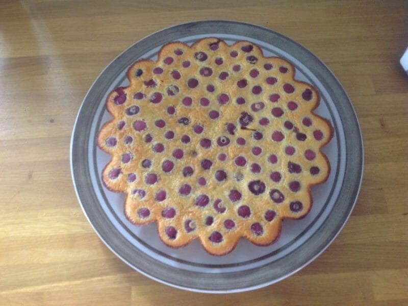 Cliquez pour zoomer ! Clafoutis aux cerises Thermomix par dudule17