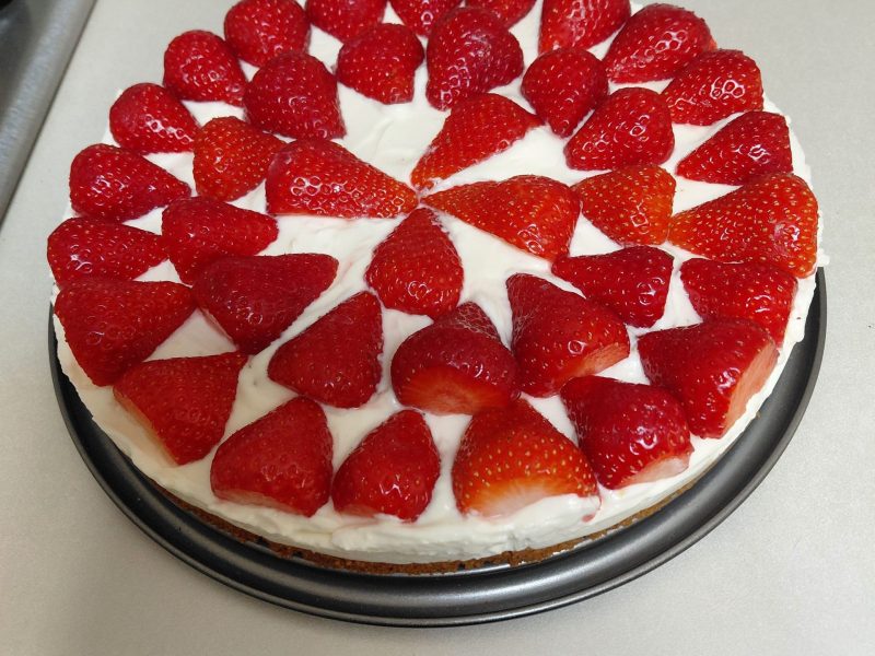 Cliquez pour zoomer ! Tarte aux fraises sans cuisson Thermomix par mariiepasqualelivio