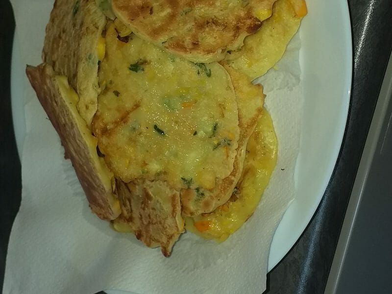 Cliquez pour zoomer ! Beignets de courgettes Thermomix par Isabellesomon