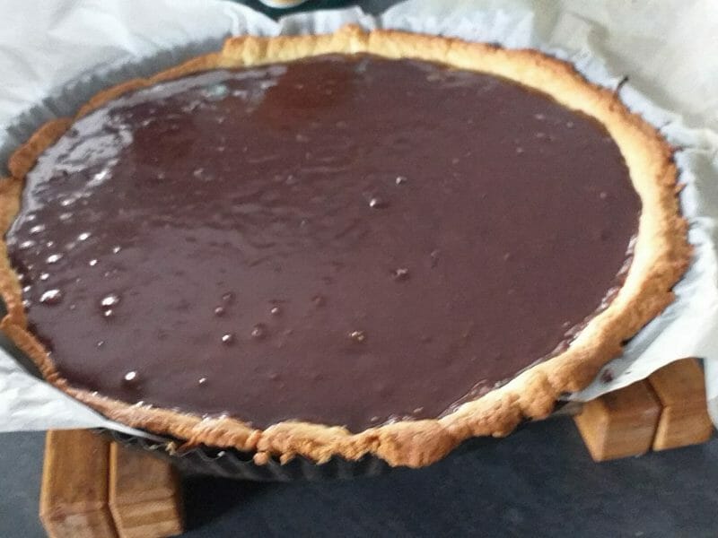 Cliquez pour zoomer ! Tarte tout chocolat Thermomix par Isabellesomon