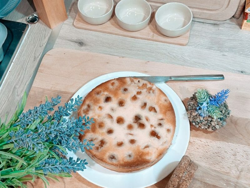 Cliquez pour zoomer ! Gâteau Lorrain aux mirabelles Thermomix par Emi lie