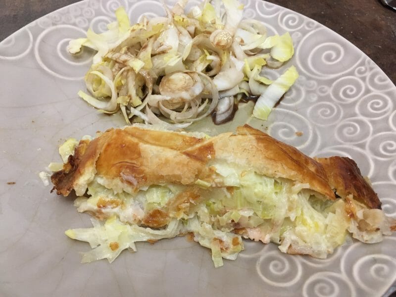 Cliquez pour zoomer ! Feuilleté saumon et poireaux Thermomix par Celine2387