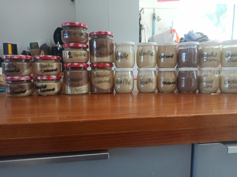 Cliquez pour zoomer ! Crème dessert au deux saveurs Thermomix par cycy0805