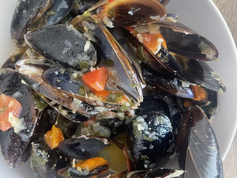 Cliquez pour zoomer ! Moules sauce piquante Thermomix par Clotilde.Jah
