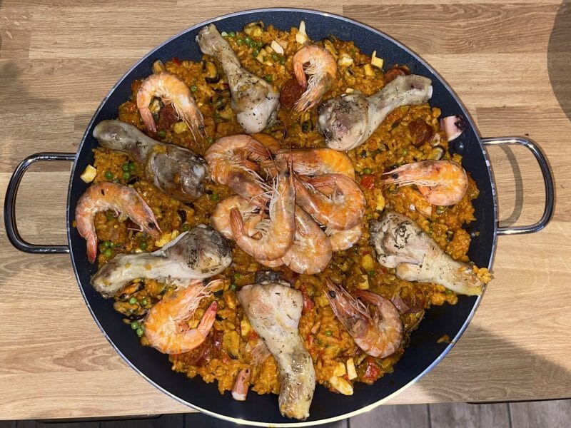 Cliquez pour zoomer ! Paella Thermomix par Clotilde.Jah