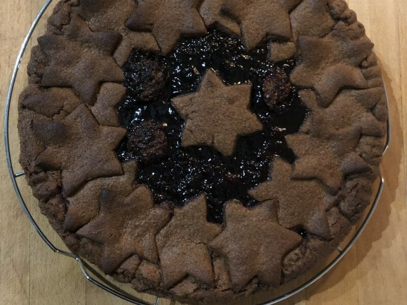 Cliquez pour zoomer ! Tarte de Linz – Linzer Torte Thermomix par Celine7905