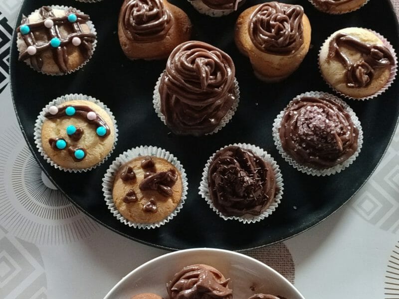 Cliquez pour zoomer ! Cupcakes au nutella Thermomix par lilly_03