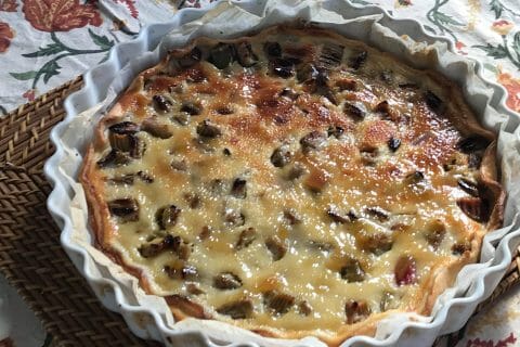 Cliquez pour zoomer ! Tarte à la rhubarbe Thermomix par DanaeKati