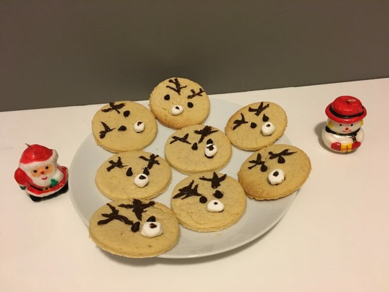 Cliquez pour zoomer ! Sablés rennes de Noël Thermomix par EMI35