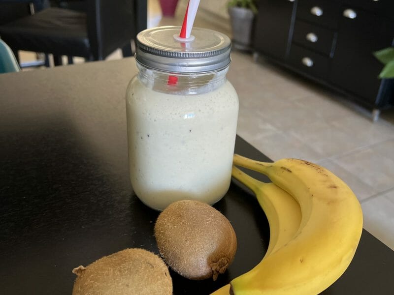 Cliquez pour zoomer ! Smoothie banane kiwi Thermomix par mathdb