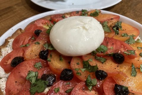 Cliquez pour zoomer ! Tarte feuilletée fromage frais et tomates Thermomix par PatriciaDo