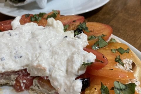 Cliquez pour zoomer ! Tarte feuilletée fromage frais et tomates Thermomix par PatriciaDo