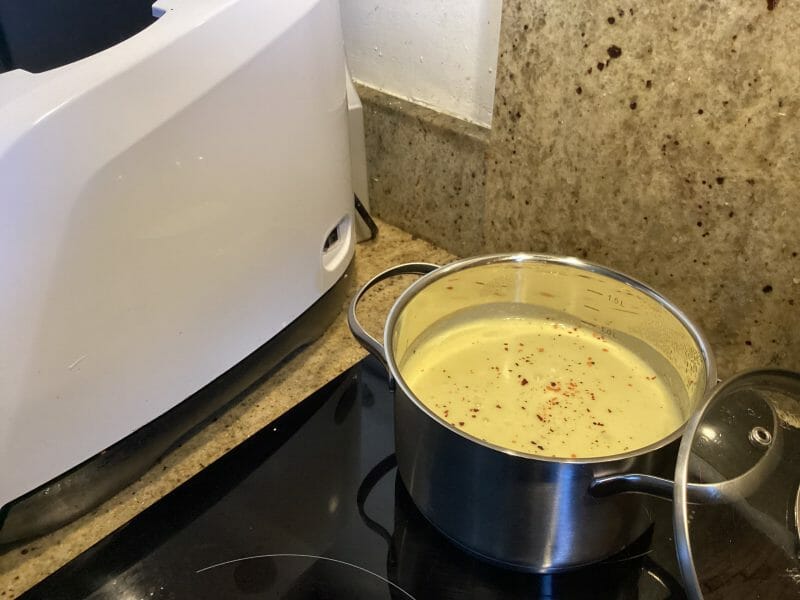 Cliquez pour zoomer ! Velouté de verts de poireaux Thermomix par pivolo
