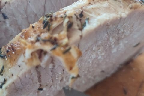 Cliquez pour zoomer ! Roti de porc sauce échalote Thermomix par AD