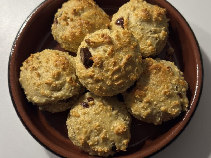 Cliquez pour zoomer ! Muffins au son d’avoine et aux pépites de chocolat Thermomix par liliz09