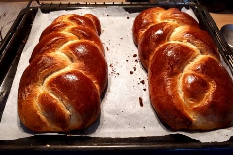 Cliquez pour zoomer ! Brioche tressée à la mie filante Thermomix par julie74600