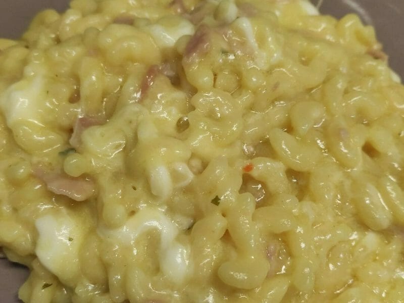 Cliquez pour zoomer ! Risotto de coquillettes Thermomix par julie74600