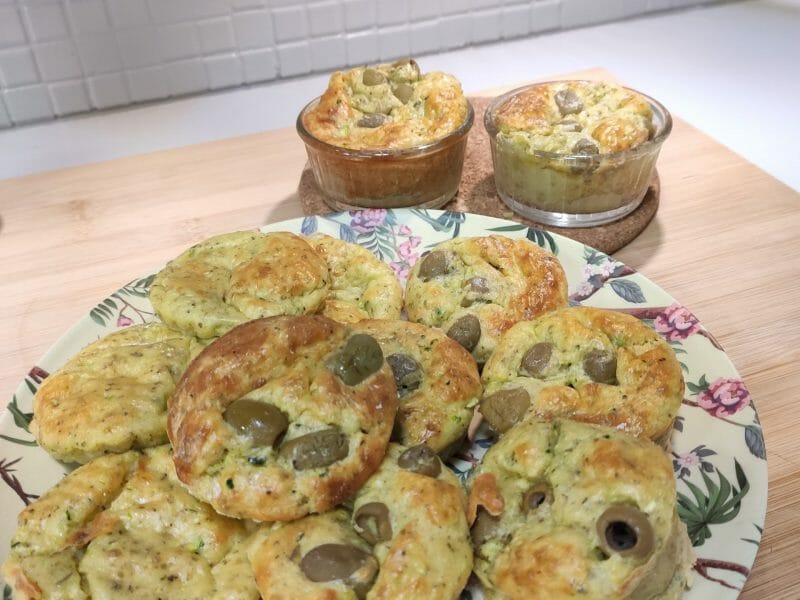 Cliquez pour zoomer ! Bouchées courgettes mozzarella Thermomix par julie74600