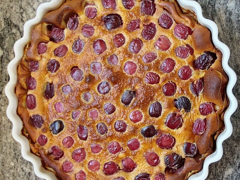 Cliquez pour zoomer ! Clafoutis aux cerises Thermomix par SylvieCook13