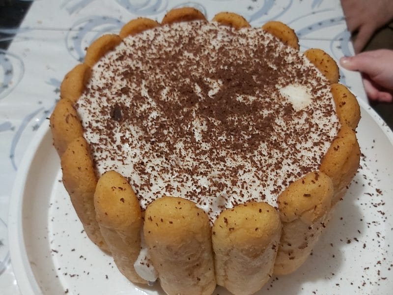 Cliquez pour zoomer ! Charlotte poire chocolat Thermomix par Angelina52