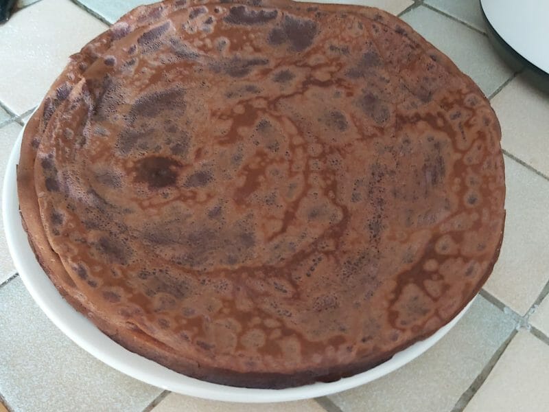 Cliquez pour zoomer ! Crêpes au chocolat Thermomix par Angelina52