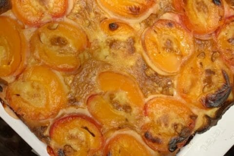 Cliquez pour zoomer ! Clafoutis aux abricots au Thermomix