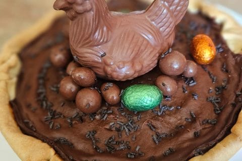 Cliquez pour zoomer ! Flan pâtissier au chocolat Thermomix par aurore_503