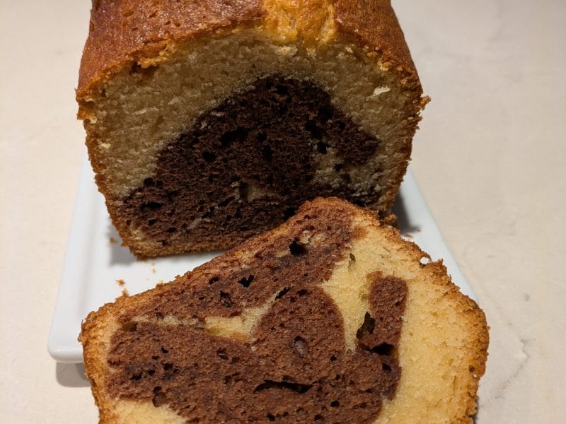 Cliquez pour zoomer ! Marbré au chocolat Thermomix par aurore_503