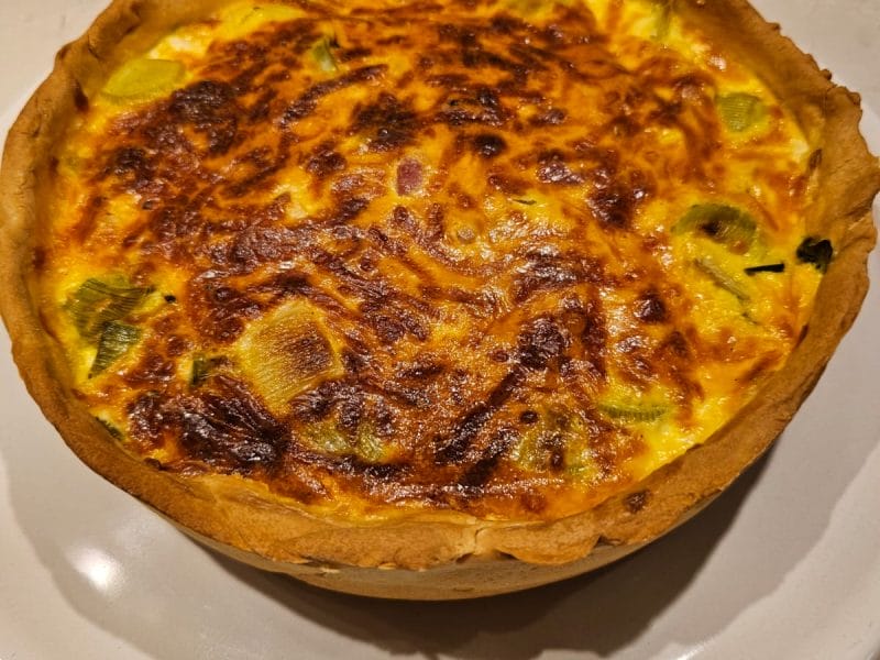 Cliquez pour zoomer ! Gâteau poireaux, lardons et fromage Thermomix par aurore_503