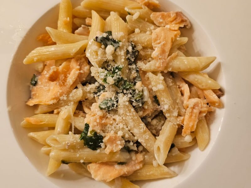 Cliquez pour zoomer ! One pot pasta – épinards et saumon fumé Thermomix par aurore_503