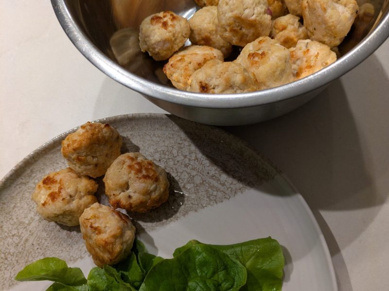Cliquez pour zoomer ! Boulettes de poulet au citron Thermomix par aurore_503