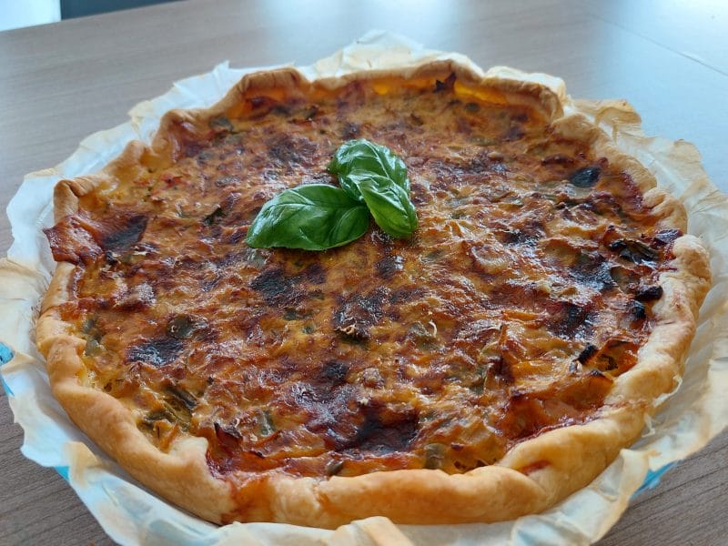 Cliquez pour zoomer ! Tarte salée aux légumes d’été Thermomix par aurore_503