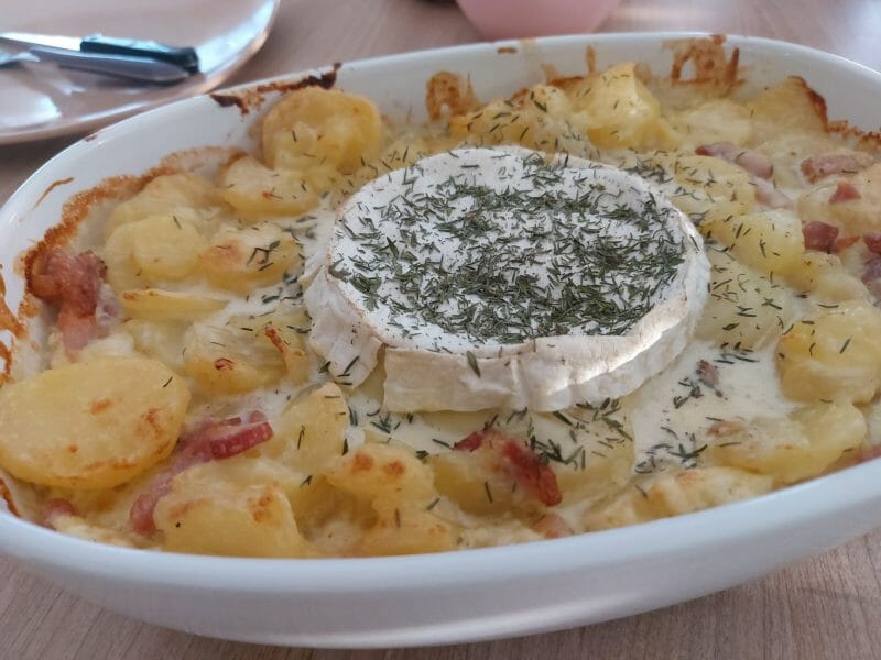 Cliquez pour zoomer ! Gratin de pommes de terre à la normande Thermomix par aurore_503