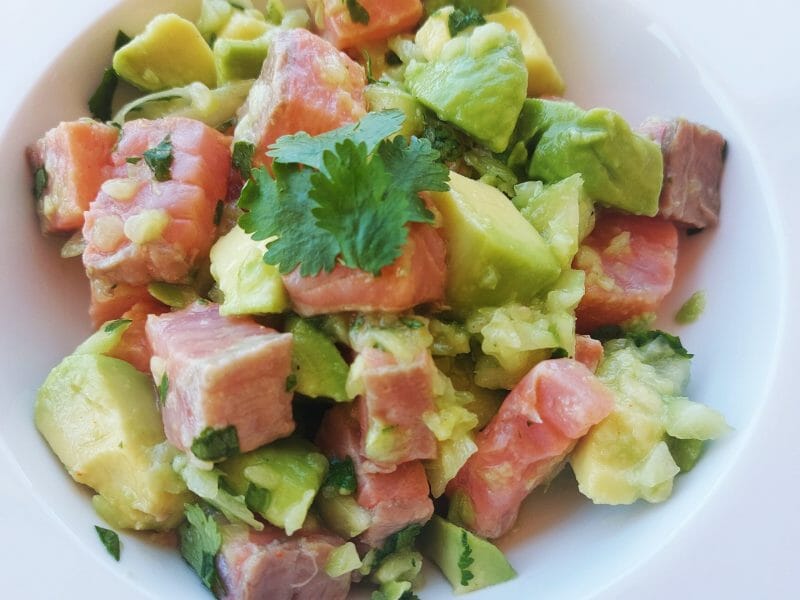 Cliquez pour zoomer ! Tartare de thon rouge Thermomix par aurore_503