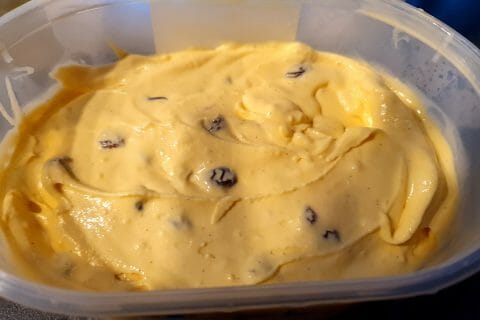 Cliquez pour zoomer ! Glace rhum raisins Thermomix par 88steph88
