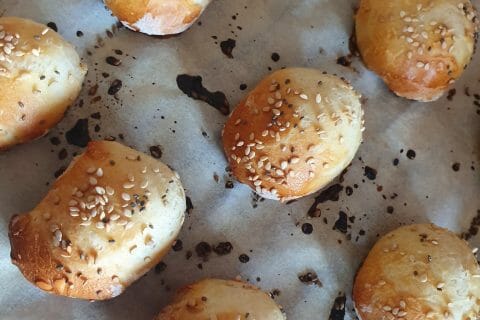 Cliquez pour zoomer ! Pains hamburger Thermomix par Myriamflo