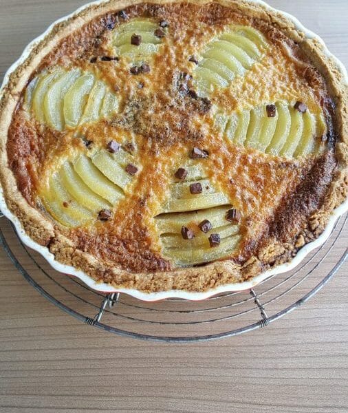 Cliquez pour zoomer ! Tarte poires et chocolat Thermomix par SilviaCristina