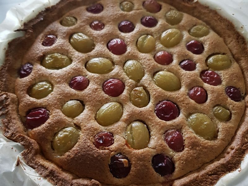 Cliquez pour zoomer ! Tarte aux raisins Thermomix par SilviaCristina