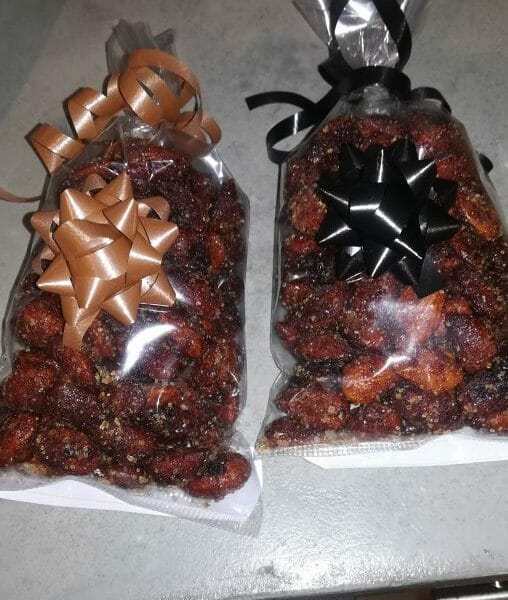 Cliquez pour zoomer ! Amandes grillées à la cannelle et au miel Thermomix par SAER