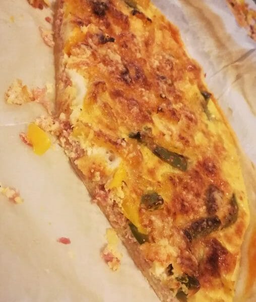 Cliquez pour zoomer ! Quiche poivrons et chorizo Thermomix par SAER